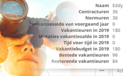 Verlof en tijd-voor-tijd inzichtelijk