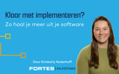 Klaar met implementeren? Klaar om te verbeteren.