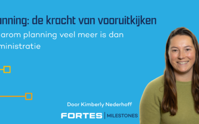 Planning: de kracht van vooruitkijken